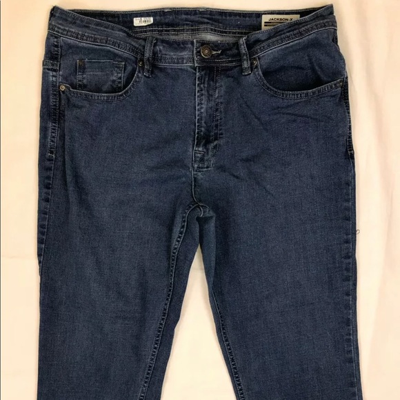 Jackson-X Buffalo David Bitton Blue Jeans 36x30 - Picture 2 of 11